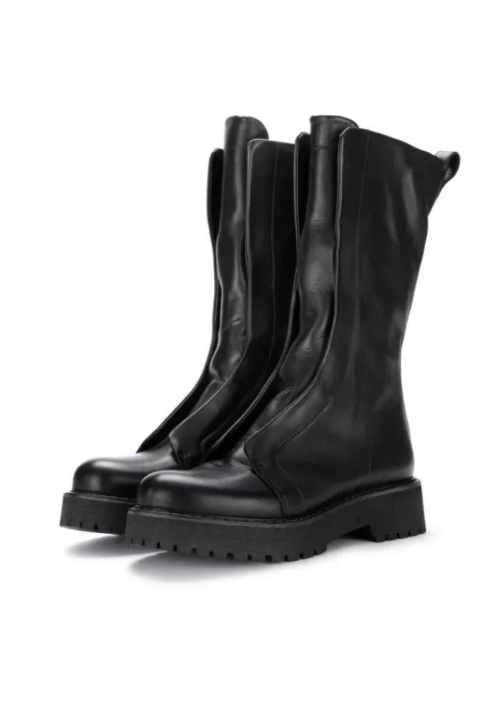 PATRIZIA BONFANTI | STIEFEL KUNI HIGH LEDER SCHWARZ Fashion