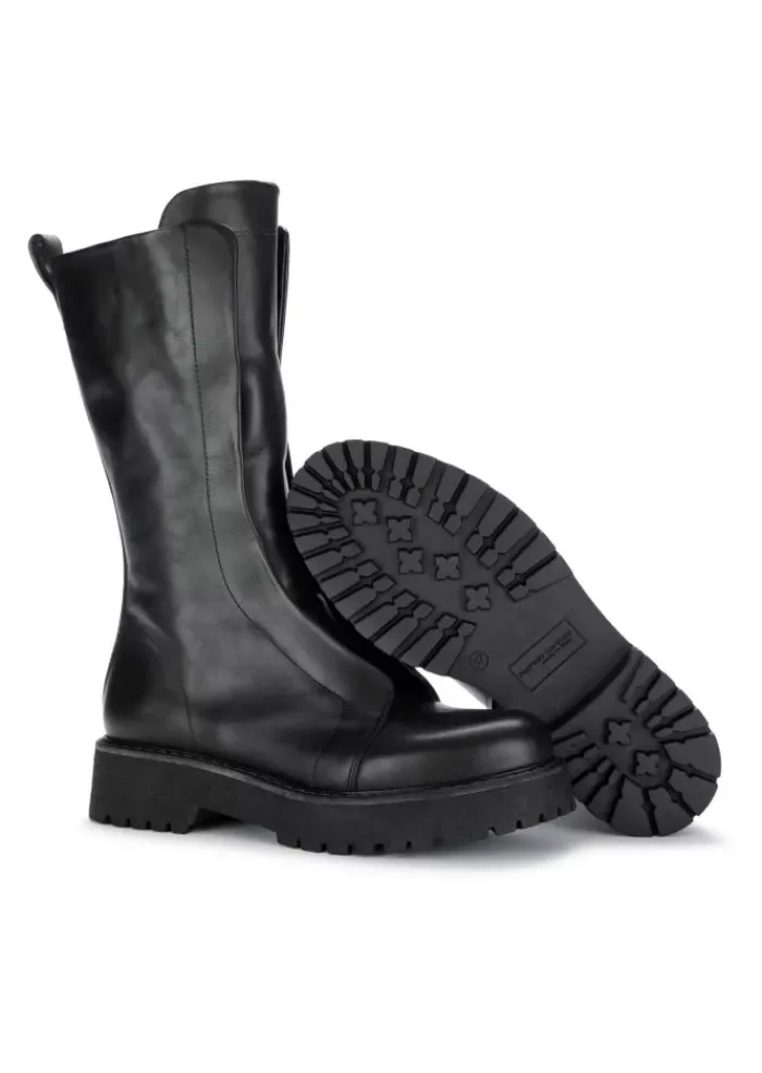 PATRIZIA BONFANTI | STIEFEL KUNI HIGH LEDER SCHWARZ Fashion