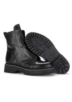 PATRIZIA BONFANTI | STIEFELETTEN KUNI LEDER SCHWARZ Best