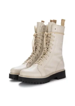 PATRIZIA BONFANTI | STIEFELETTEN SCORPIO FUR CREMEWEISS Discount