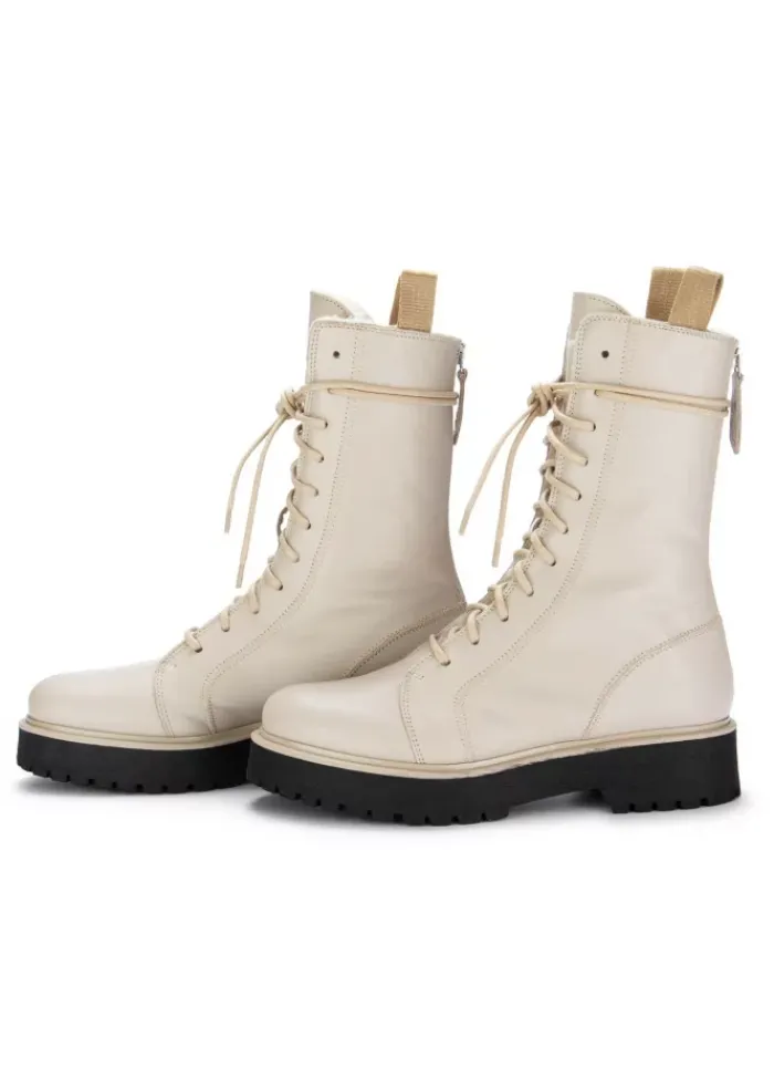 PATRIZIA BONFANTI | STIEFELETTEN SCORPIO FUR CREMEWEISS Discount