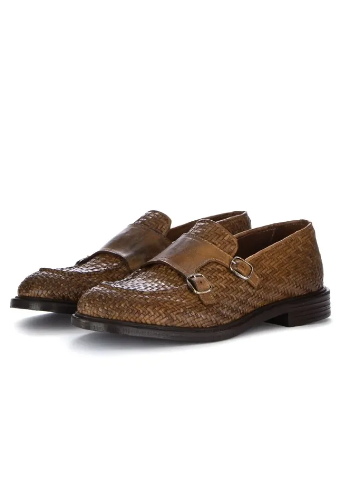 PAWELK'S SHOES PAWELK'S | MONK-STRAP SCHUHE MATT CUOIO BRAUN Hot