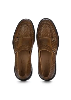 PAWELK'S SHOES PAWELK'S | MONK-STRAP SCHUHE MATT CUOIO BRAUN Hot