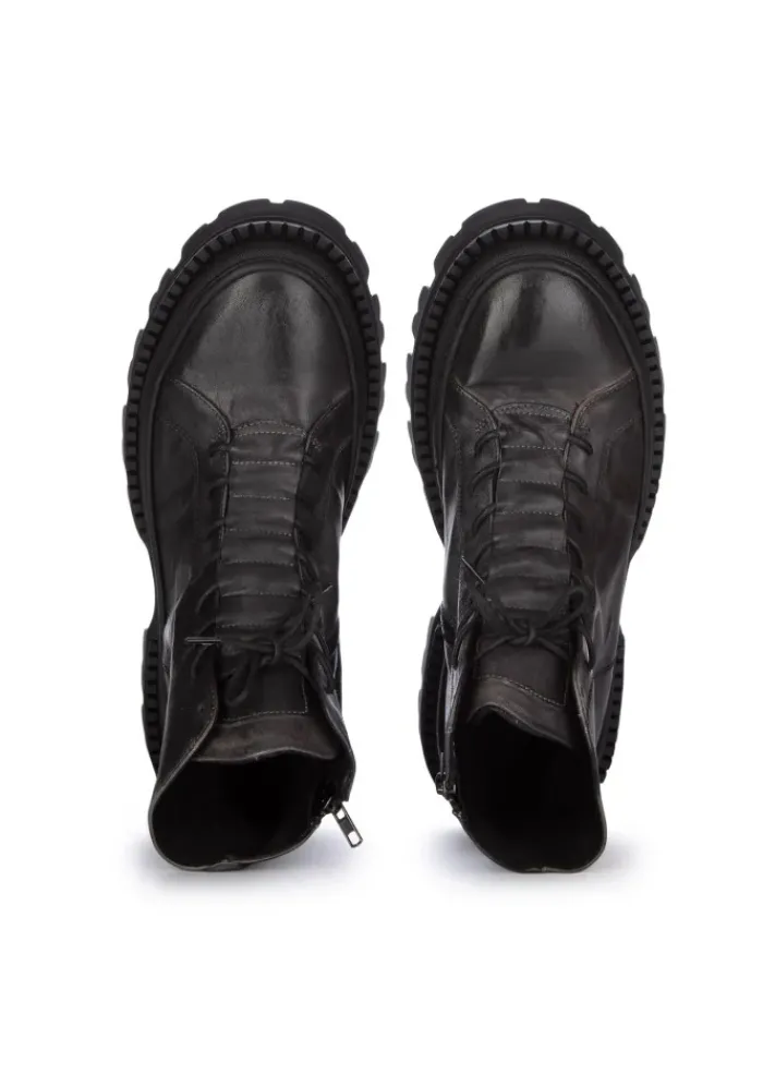 PAWELK'S SHOES PAWELK'S | STIEFELETTEN CRUST CARBON GRAU SCHWARZ Hot