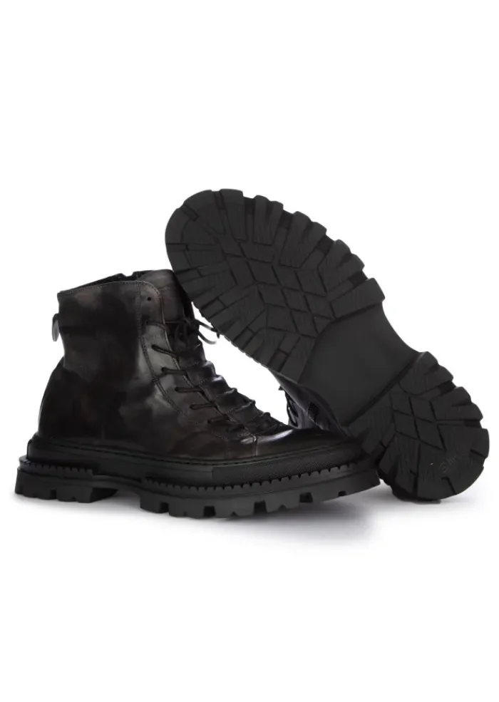 PAWELK'S SHOES PAWELK'S | STIEFELETTEN CRUST CARBON GRAU SCHWARZ Hot
