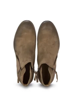 PAWELK'S SHOES PAWELK'S | STIEFELETTEN WILDLEDER WASH BRAUN Clearance