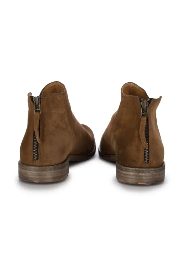 PAWELK'S SHOES PAWELK'S | STIEFELETTEN WILDLEDER WASH LION BRAUN Sale