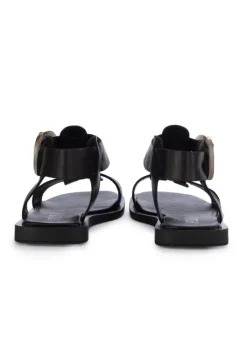 PIXY | FLACHE SANDALEN NAPPA SCHWARZ Outlet