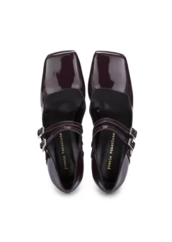 POEVE POESIE VENEZIANE | ABSATZ SCHUHE MIA LEDER VIOLETTE Sale