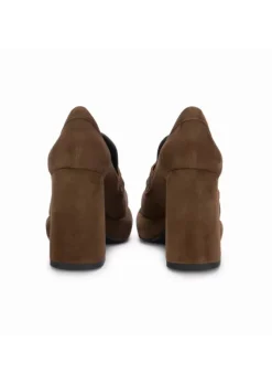 POEVE POESIE VENEZIANE | ABSATZSCHUHE WILDLEDER BRAUN Fashion