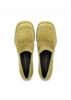 POEVE POESIE VENEZIANE | ABSATZSCHUHE WILDLEDER PISTAZIENGRÜN Online