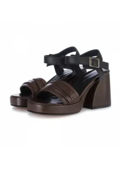 POEVE POESIE VENEZIANE | ABSATZSANDALEN VEGETAL BRAUN Sale