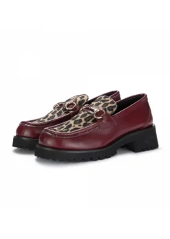 POEVE POESIE VENEZIANE | DAMENLOAFERS JMC30N BORDEAUX LEO Best