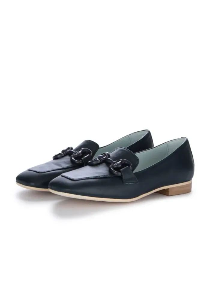 POEVE POESIE VENEZIANE | LOAFER LEDER NAPPA BLAU Sale