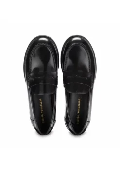 POEVE POESIE VENEZIANE | LOAFERS ABRAS LEDER SCHWARZ Best
