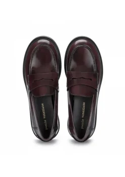 POEVE POESIE VENEZIANE | LOAFERS LEDER BORDEAUX Discount