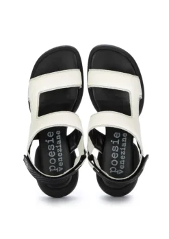 POEVE POESIE VENEZIANE | SANDALEN ASH WEISS SCHWARZ Discount