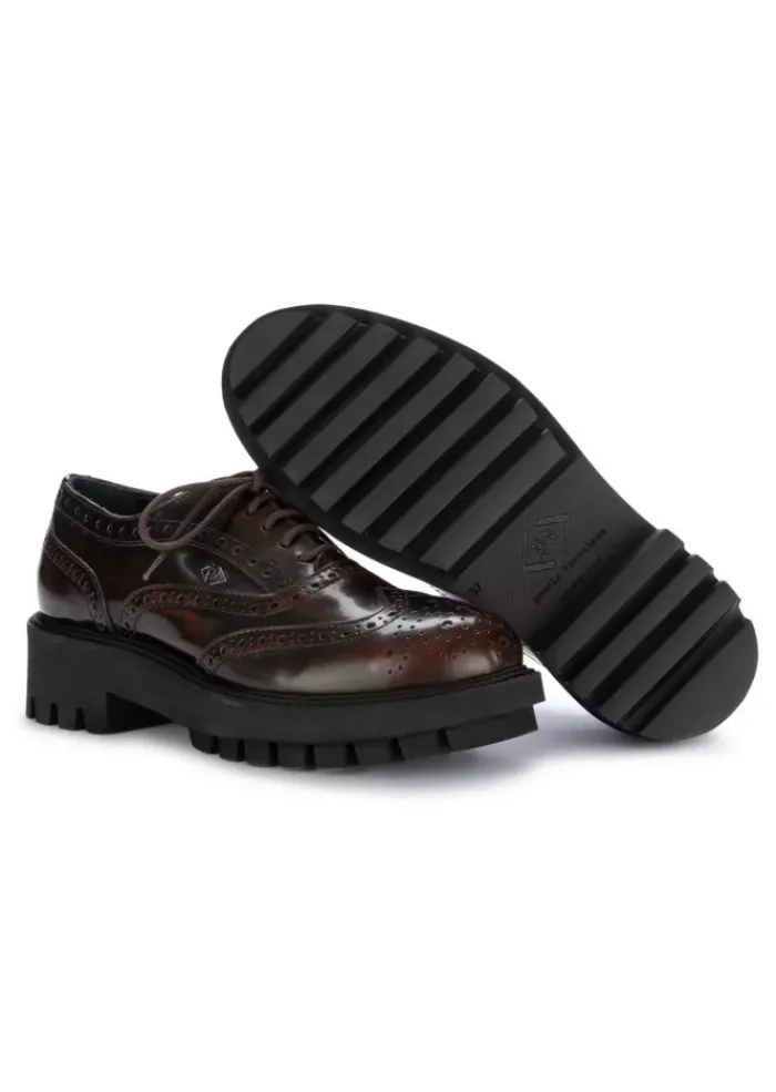 POEVE POESIE VENEZIANE | SCHNÜRSCHUHE BROGUE BRAUN Outlet
