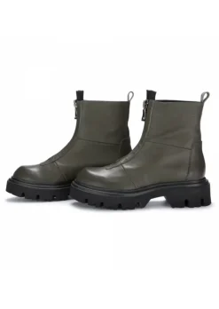 POEVE POESIE VENEZIANE | STIEFEL MIT REISSVERSCHLUSS CACTUS GRÜN Sale