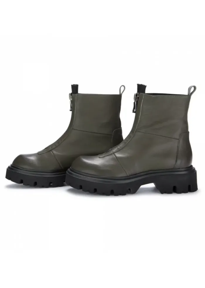 POEVE POESIE VENEZIANE | STIEFEL MIT REISSVERSCHLUSS CACTUS GRÜN Sale