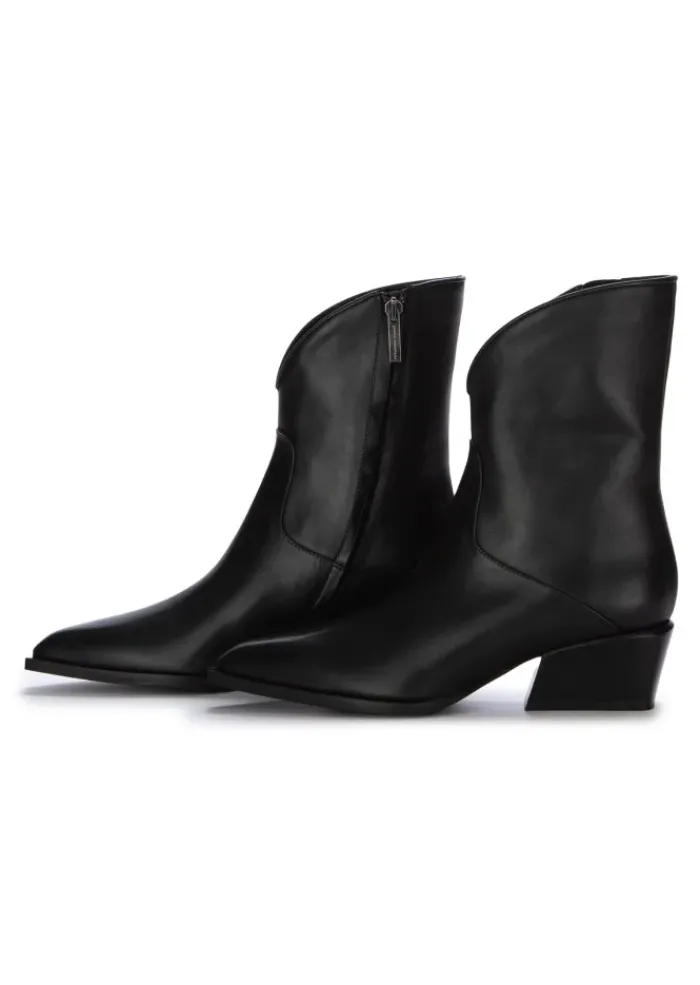 POEVE POESIE VENEZIANE | STIEFELETTEN HARPER VITELLO SCHWARZ Outlet
