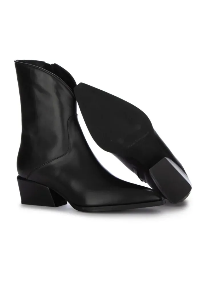 POEVE POESIE VENEZIANE | STIEFELETTEN HARPER VITELLO SCHWARZ Outlet