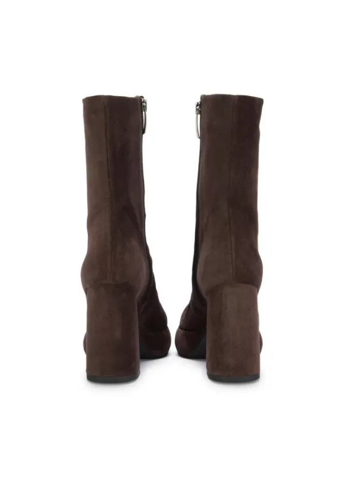 POEVE POESIE VENEZIANE | STIEFELETTEN MIFA WILDLEDER BRAUN Clearance