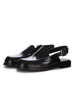 POEVE | SLINGBACK LOAFER NEW ABRASIVATO SCHWARZ Online