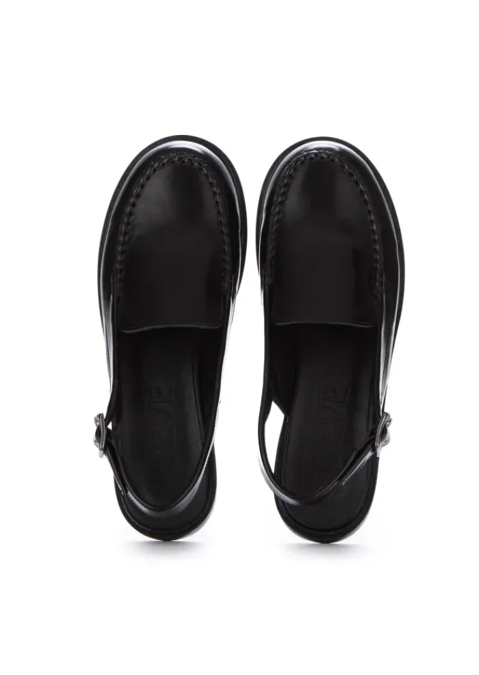 POEVE | SLINGBACK LOAFER NEW ABRASIVATO SCHWARZ Online