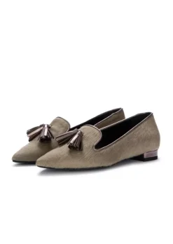 POSITANO IN LOVE | BALLERINAS LUISA KALBSHAAR TAUPE Outlet