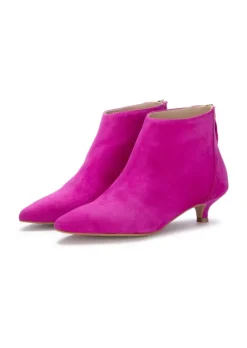 POSITANO IN LOVE | STIEFELETTEN CARMEN WILDLEDER CYCLAMEN New
