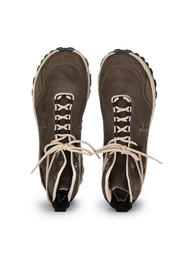 PREMIATA | SCHNÜRSTIEFELETTEN SAINTCROSS BRAUN Hot
