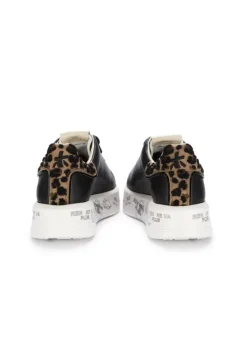 PREMIATA | SNEAKER BELLE LEDER SCHWARZ GEFLECKT Outlet
