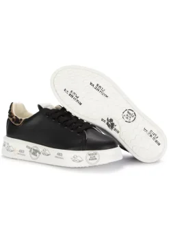 PREMIATA | SNEAKER BELLE LEDER SCHWARZ GEFLECKT Outlet