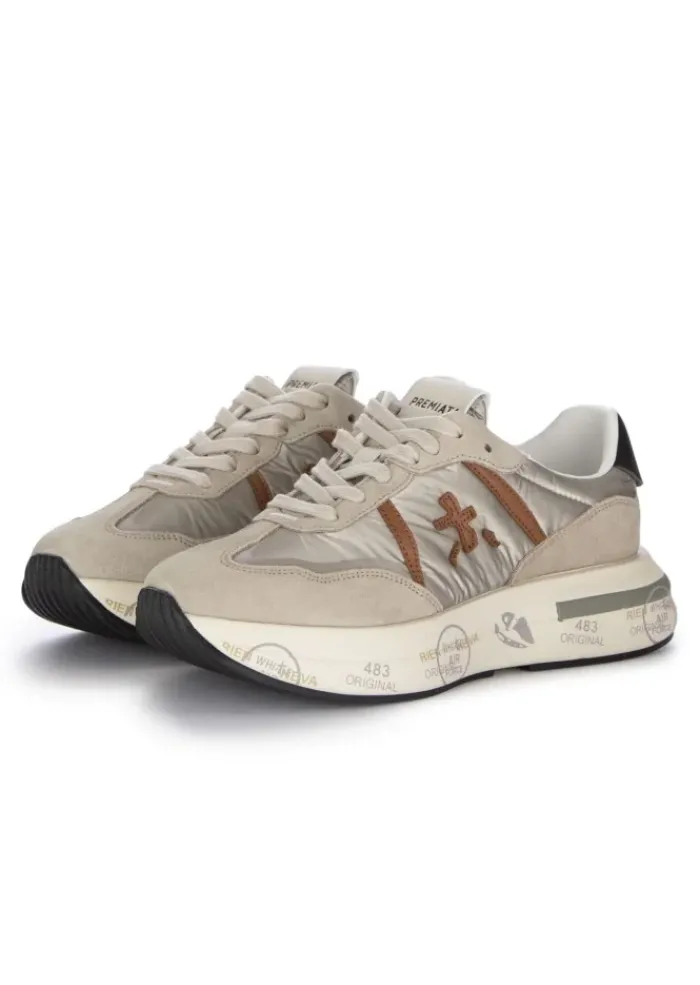 PREMIATA | SNEAKER CASSIE SILBER BEIGE Hot