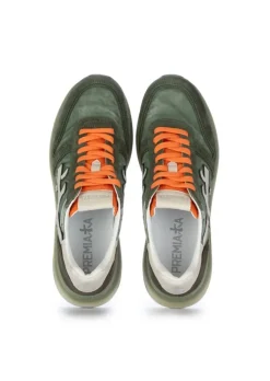 DERNA PREMIATA | SNEAKER MICK GRÜN ORANGE New
