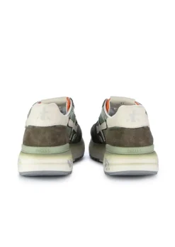 DERNA PREMIATA | SNEAKER MICK GRÜN ORANGE New