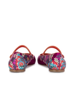 PROSPERINE | MARY JANE BALLERINAS GEISHA FUCHSIE ORANGE Outlet