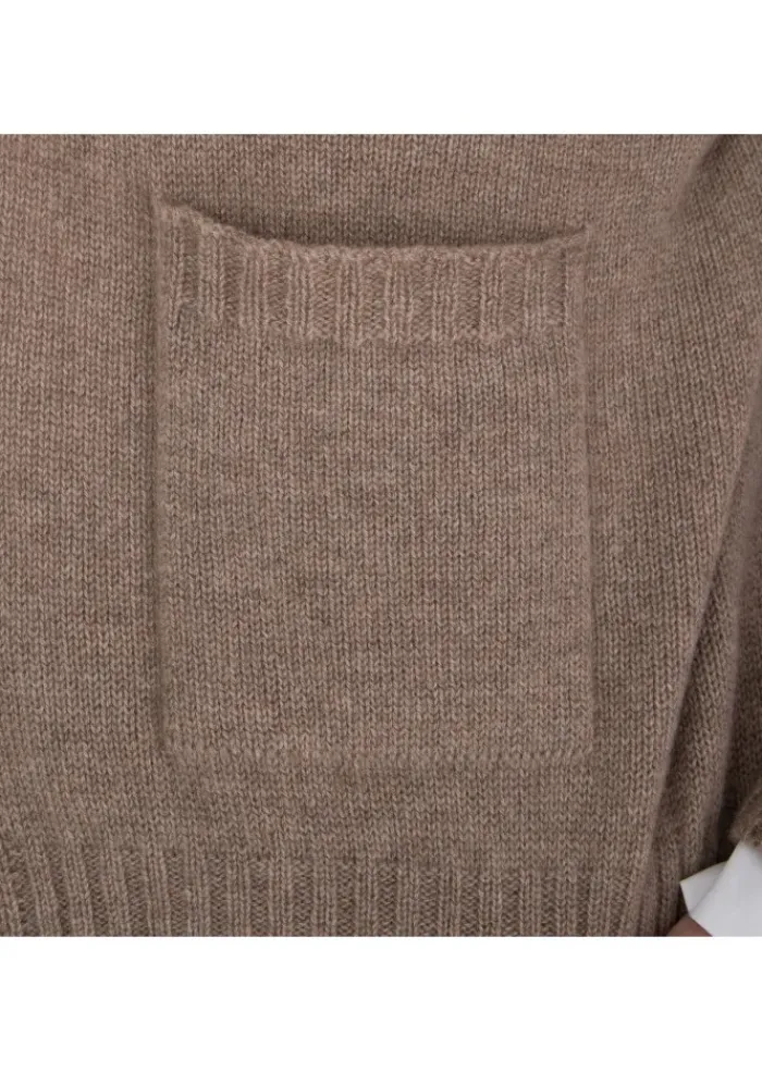 RIVIERA CASHMERE | CARDIGAN TASCHEN BRAUN Best