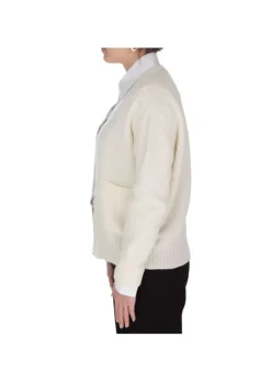 RIVIERA CASHMERE | CARDIGAN TASCHEN CREMEWEIß Online