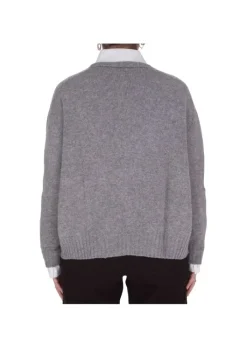 RIVIERA CASHMERE | CARDIGAN TASCHEN GRAU Clearance