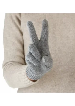 RIVIERA CASHMERE | HANDSCHUHE 108 DT TOUCH GRAU Fashion