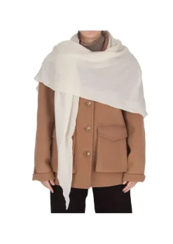 RIVIERA CASHMERE | KEFIA GLATT GESTRICKTER LEICHT CREMEWEISS Discount