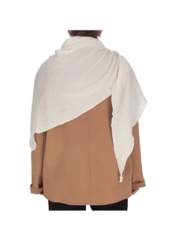 RIVIERA CASHMERE | KEFIA GLATT GESTRICKTER LEICHT CREMEWEISS Discount