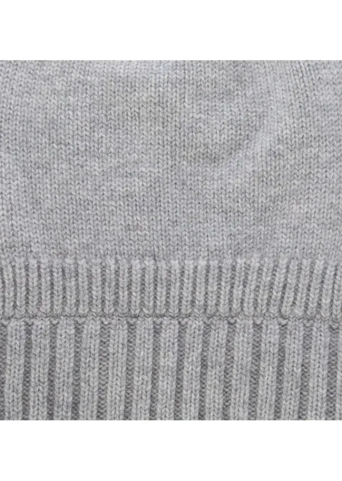 RIVIERA CASHMERE | MÜTZE CUPOLA RASATA GRAU New