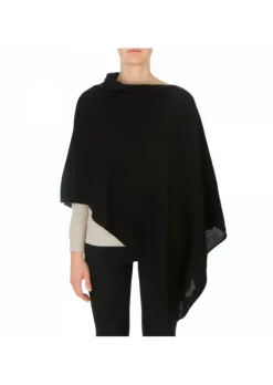 RIVIERA CASHMERE | PONCHO-STIL CAPE10002 SCHWARZ Discount