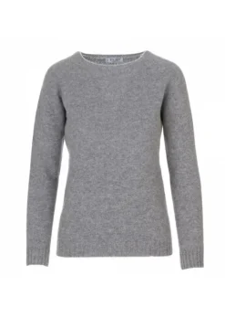 RIVIERA CASHMERE | PULLOVER BARCHETTA GRAU Fashion