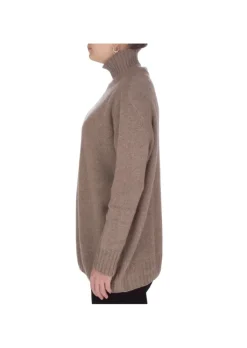 RIVIERA CASHMERE | ROLLKRAGENPULLOVER OVER GARZATO BRAUN Discount