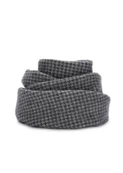 RIVIERA CASHMERE | SCHAL PIED A PULL GRAU Fashion