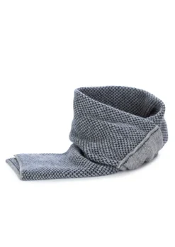 RIVIERA CASHMERE | SCHALKRAGEN VIRGOLA GRAU BLAU Best